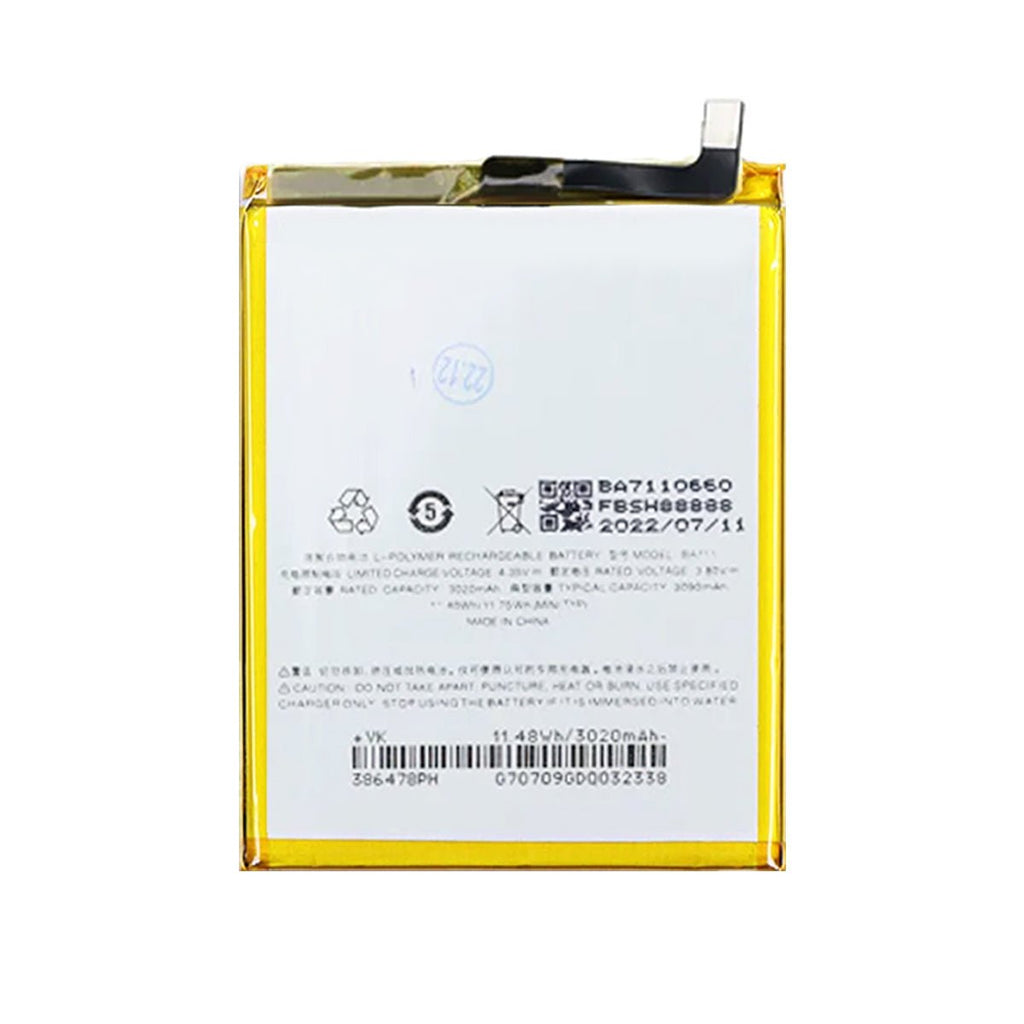 Batteri till Meizu BA711 - PhonecareMobilreservdelar