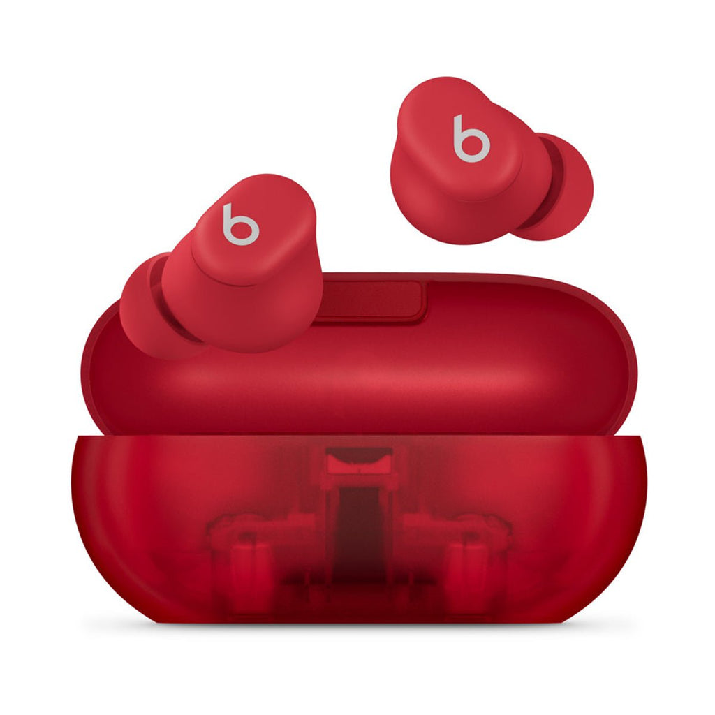 Beats Solo Buds Trådlösa In - Ear Hörlurar - Transparent Röd - PhonecareHörlurar