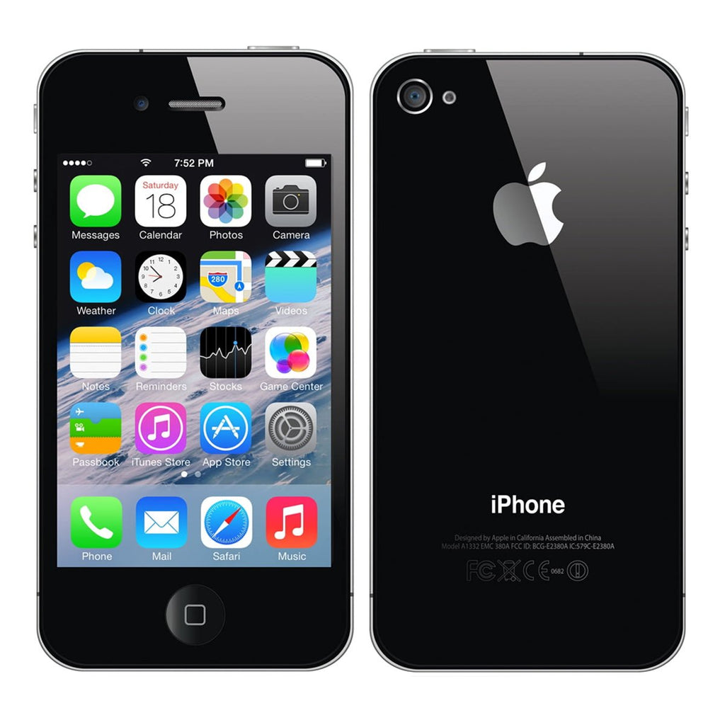 begagnad Apple iPhone 4S GSM 16GB mycekt gott skick Black - Phonecare