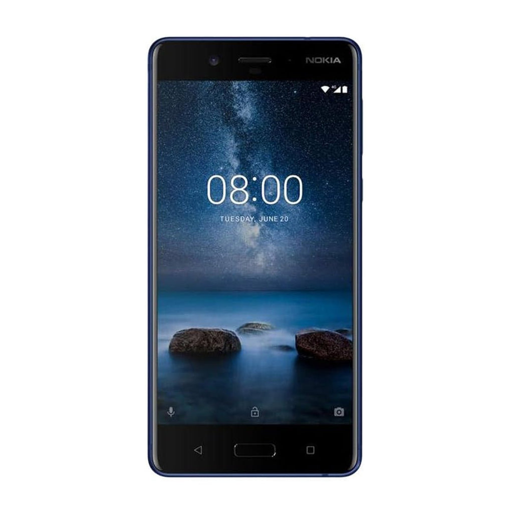 Begagnad HMD Global Nokia 8 16GB Mycket bra skick - Blå - Phonecare