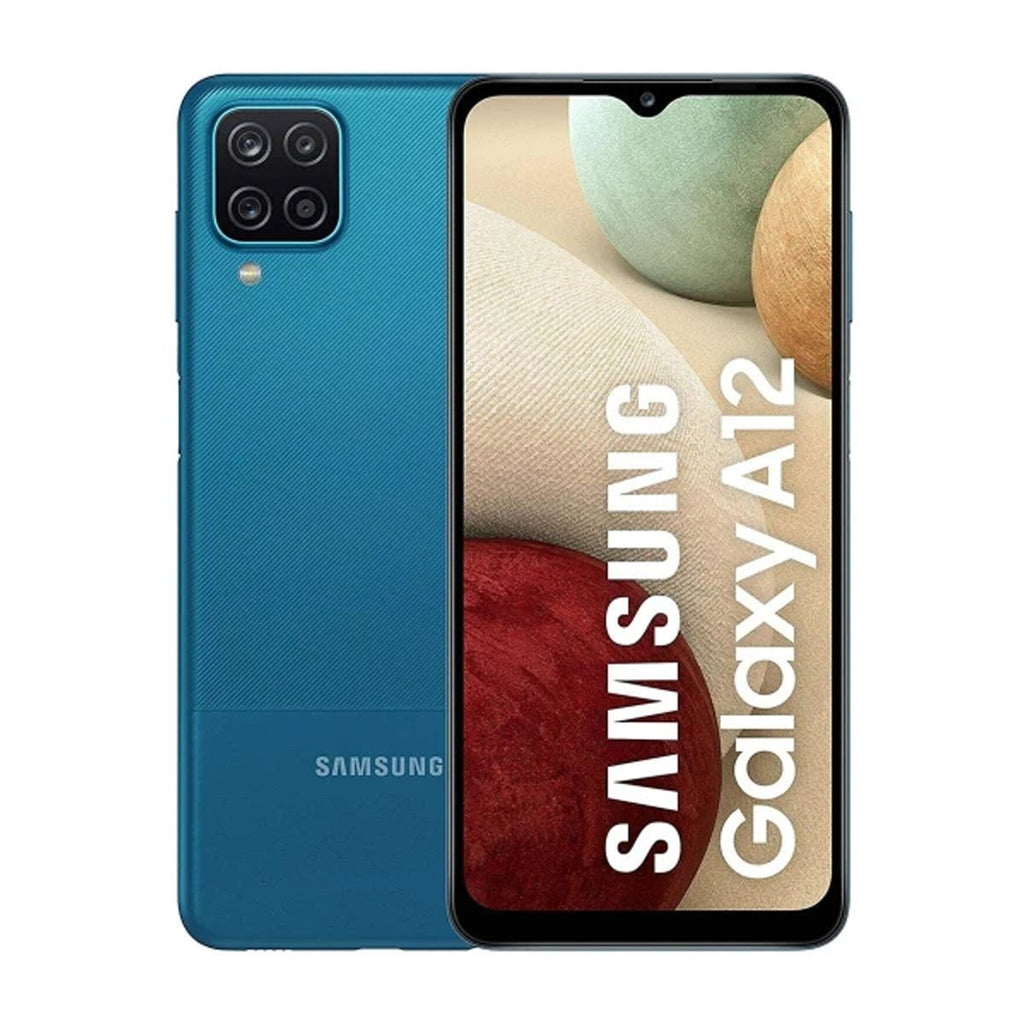 Begagnad Samsung Galaxy A12 - PhonecareMobiltelefonBlå