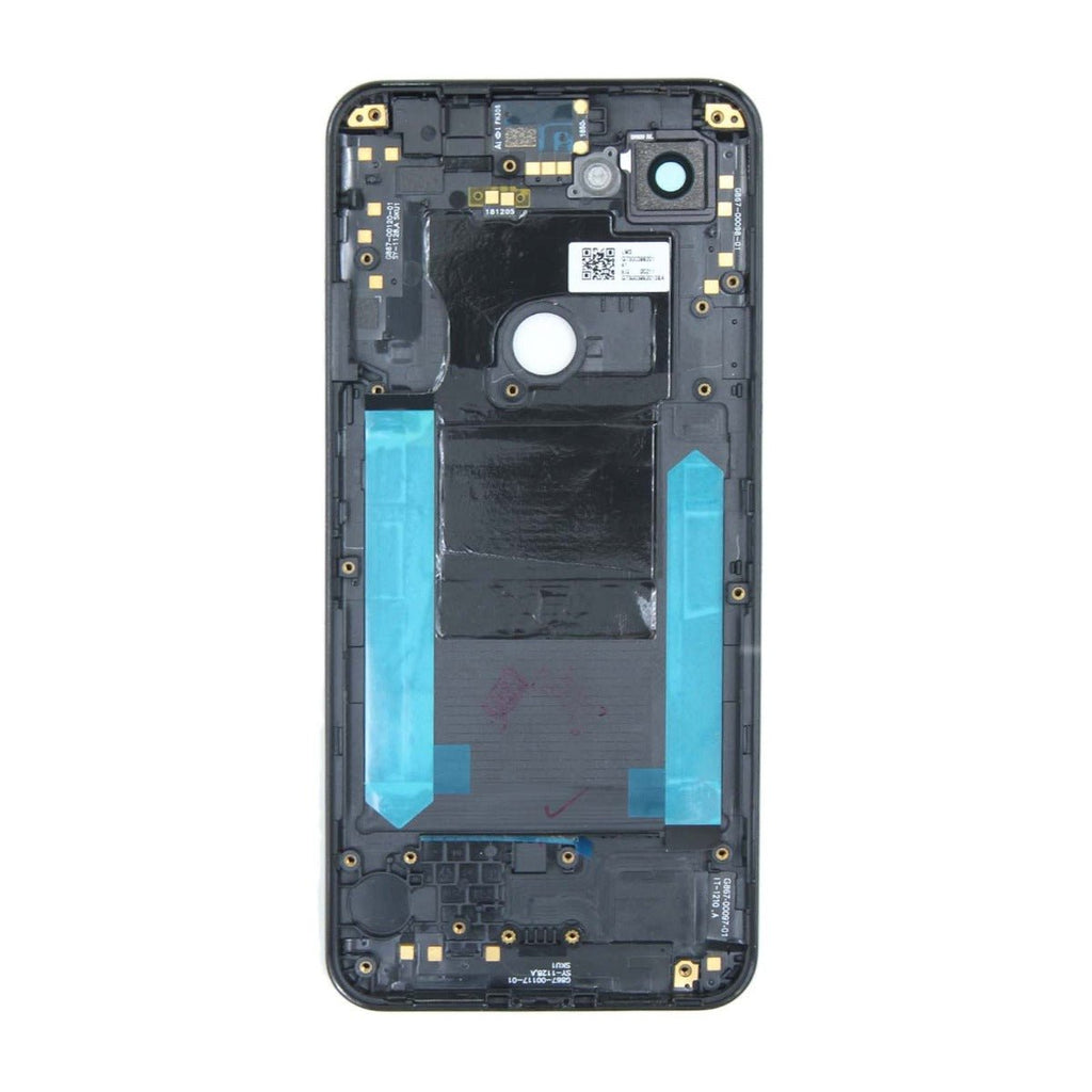 Google Pixel 3A Baksida/Komplett Ram OEM - Svart - PhonecareMobilreservdelar