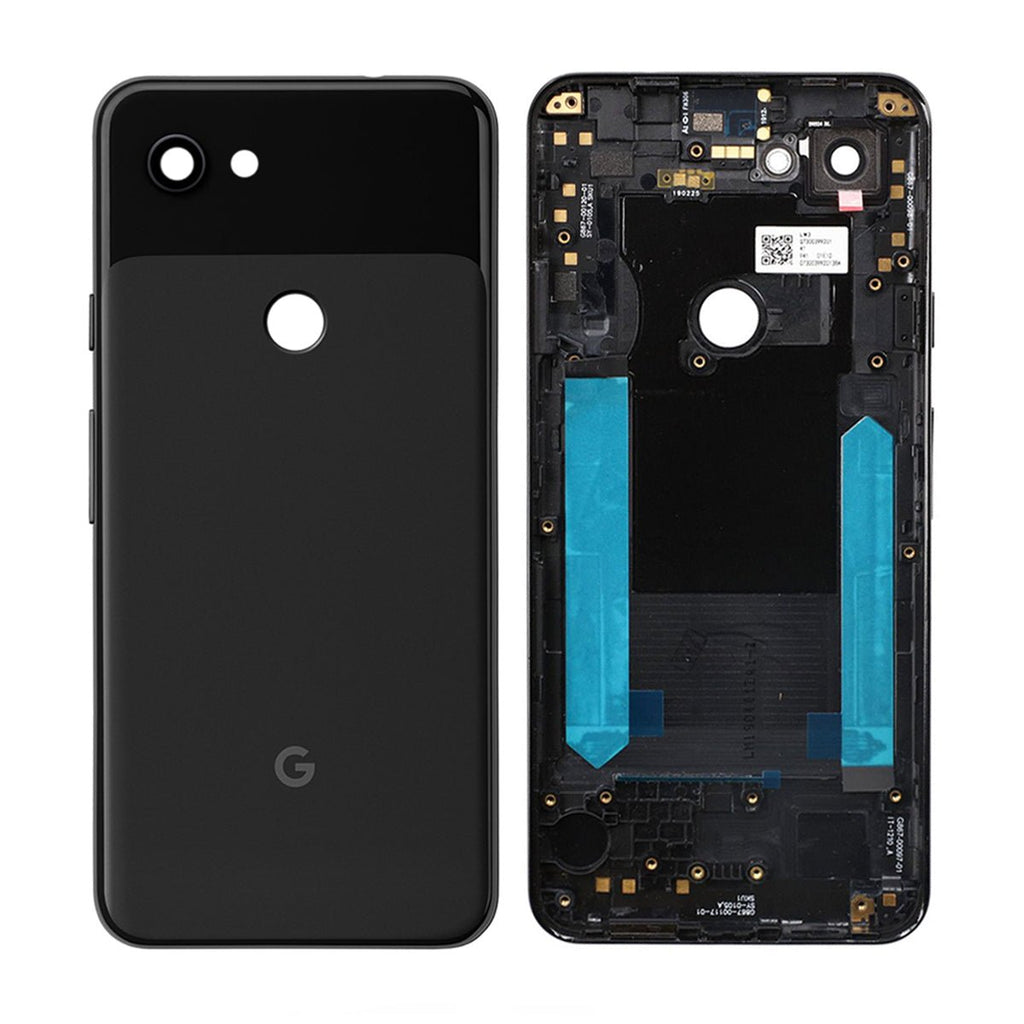 Google Pixel 3A Baksida/Komplett Ram OEM - Svart - PhonecareMobilreservdelarBlack