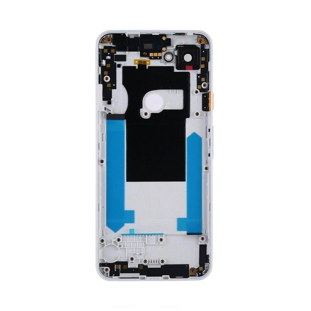 Google Pixel 3A Baksida/Komplett Ram OEM - Vit - PhonecareMobilreservdelarWhite