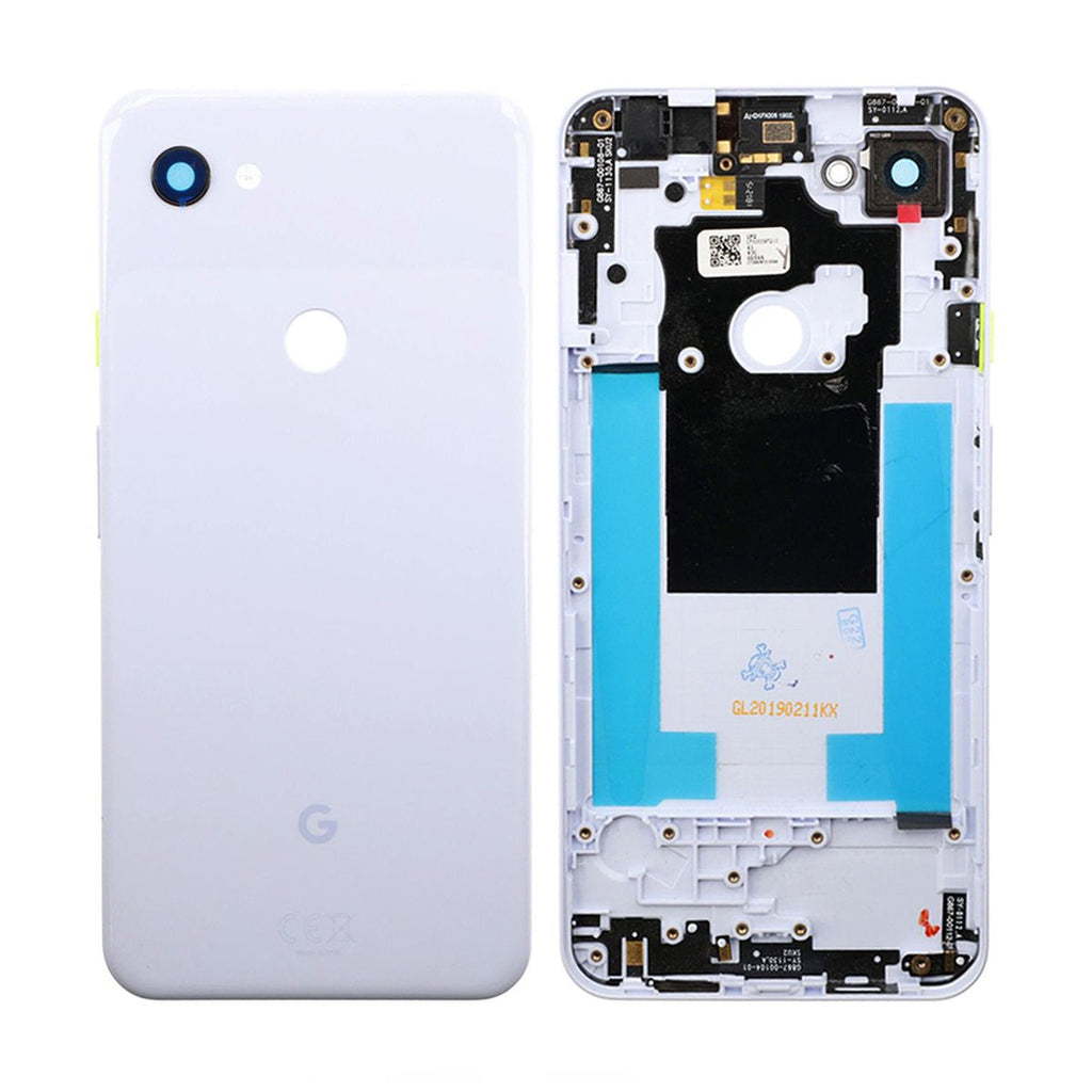 Google Pixel 3A XL Baksida/Komplett Ram OEM - Lila - PhonecareMobilreservdelarPurple