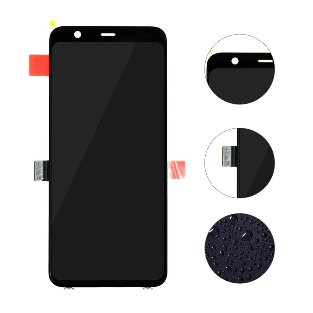 Google Pixel 4 LCD Skärm Original - Svart - PhonecareMobilreservdelar