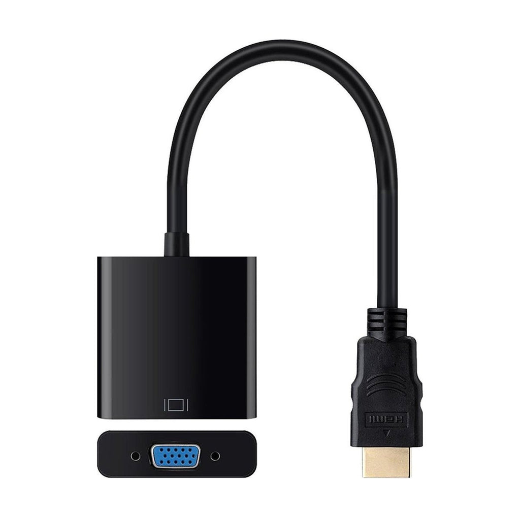 HDMI till VGA - adapterkabelomvandlare HDMI VGA - omvandlare - Phonecare