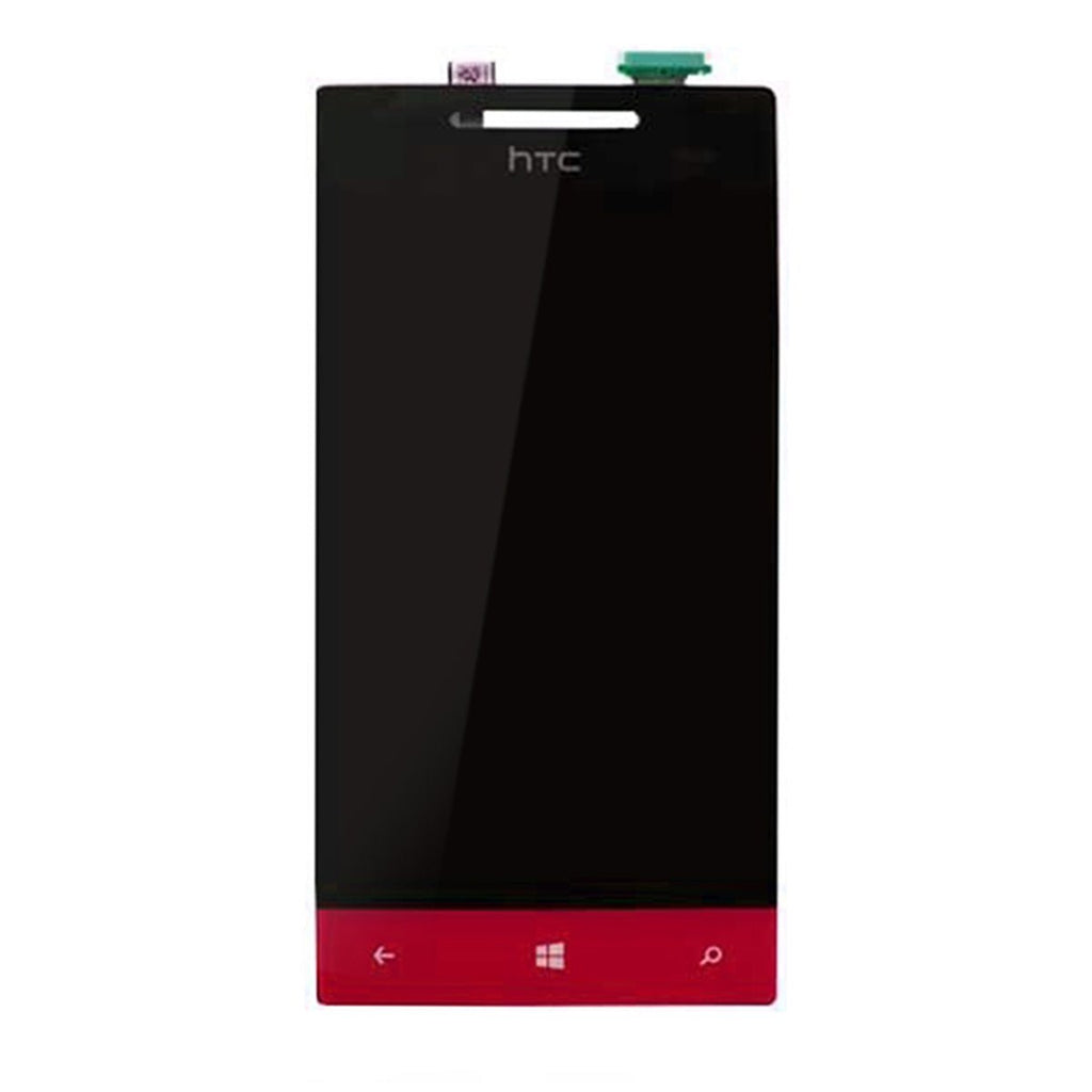 HTC 8S LCD Skärm OEM - Röd - PhonecareMobilreservdelar