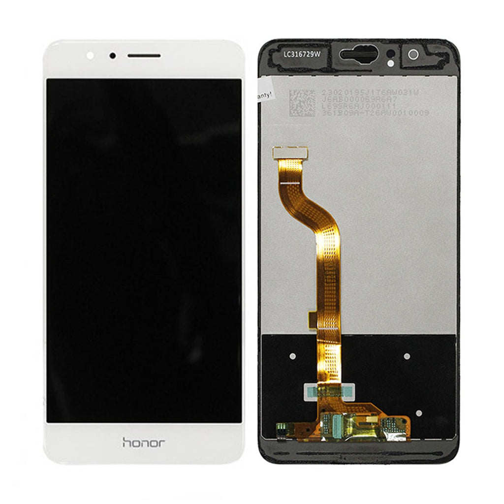 Huawei Honor 8 Skärm med LCD Display Original - Vit - PhonecareMobilreservdelar