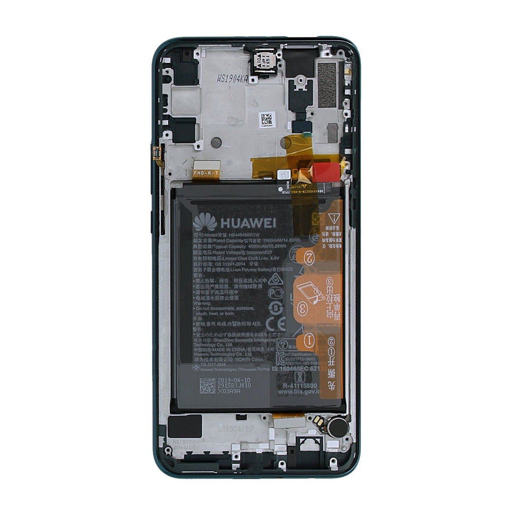 Huawei P Smart Z Skärm med LCD Display Original - Grön - PhonecareMobilreservdelar