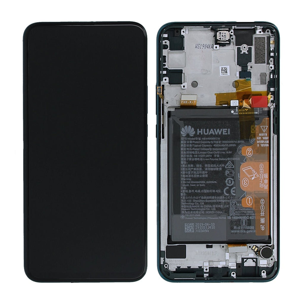 Huawei P Smart Z Skärm med LCD Display Original - Grön - PhonecareMobilreservdelar