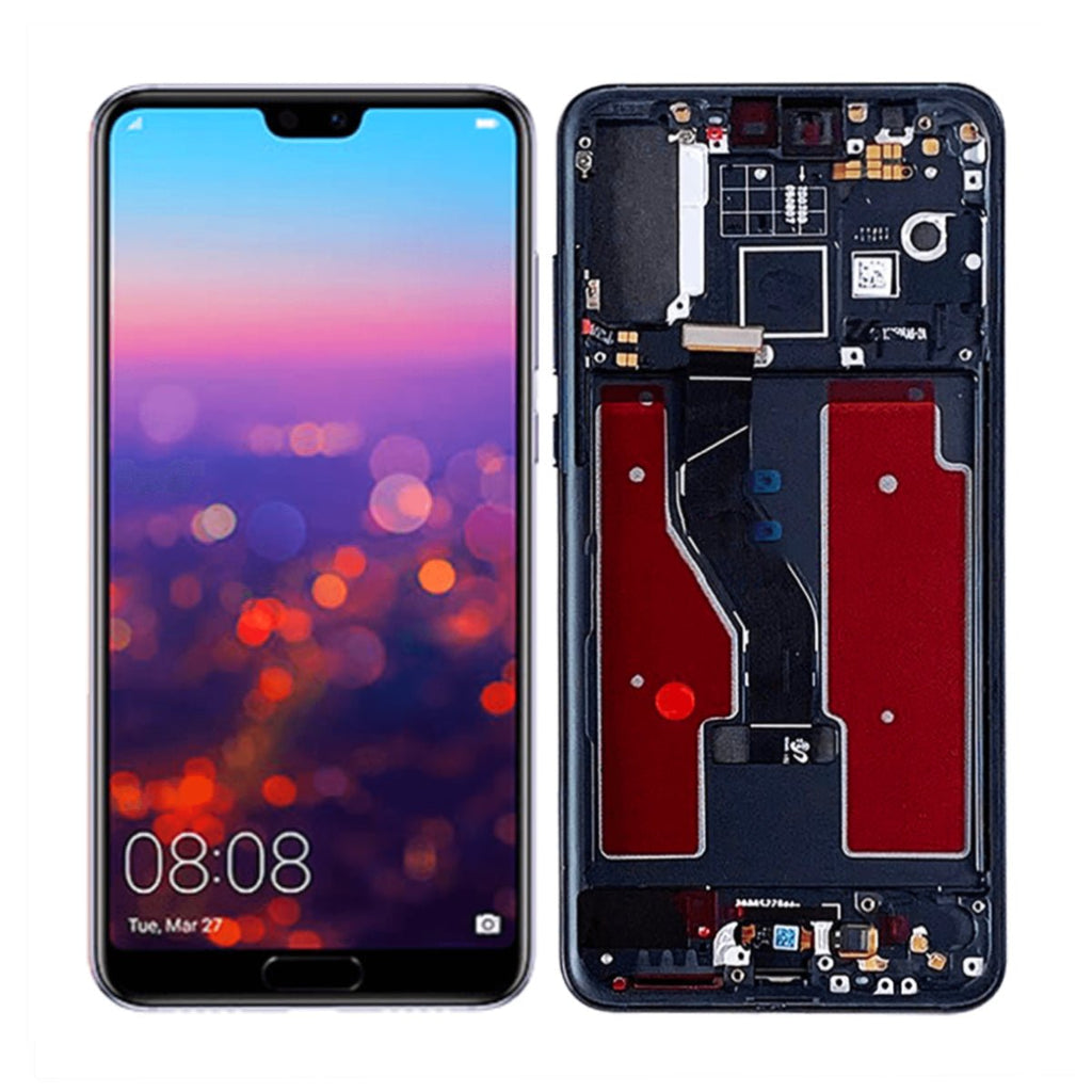 Huawei P20 Pro LCD Display Original - Svart - PhonecareMobilreservdelar