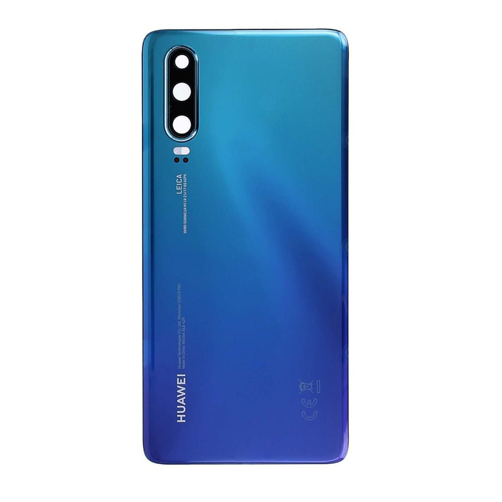 Huawei P30 Baksida/Batterilucka Original - Aurora Blå - PhonecareMobilreservdelar