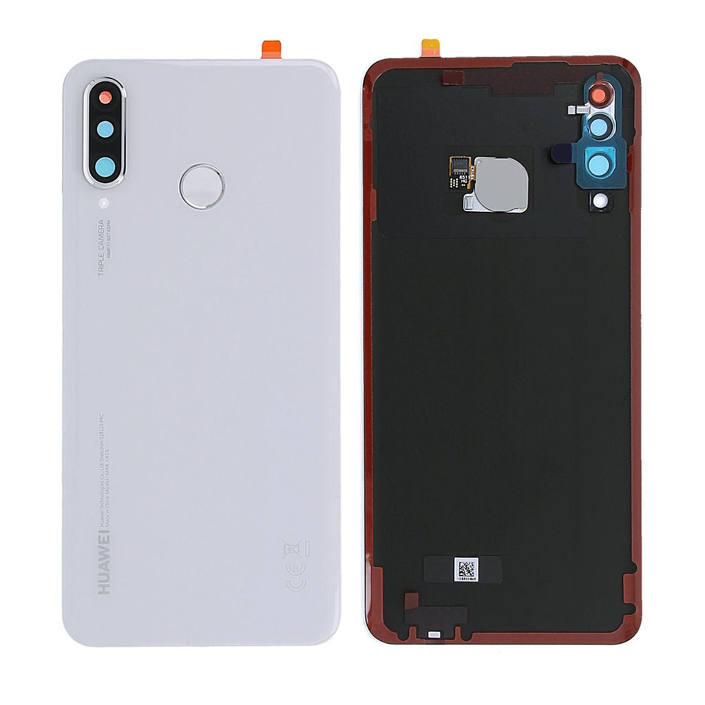 Huawei P30 Lite Baksida/Batterilucka Original - Vit - PhonecareMobilreservdelar