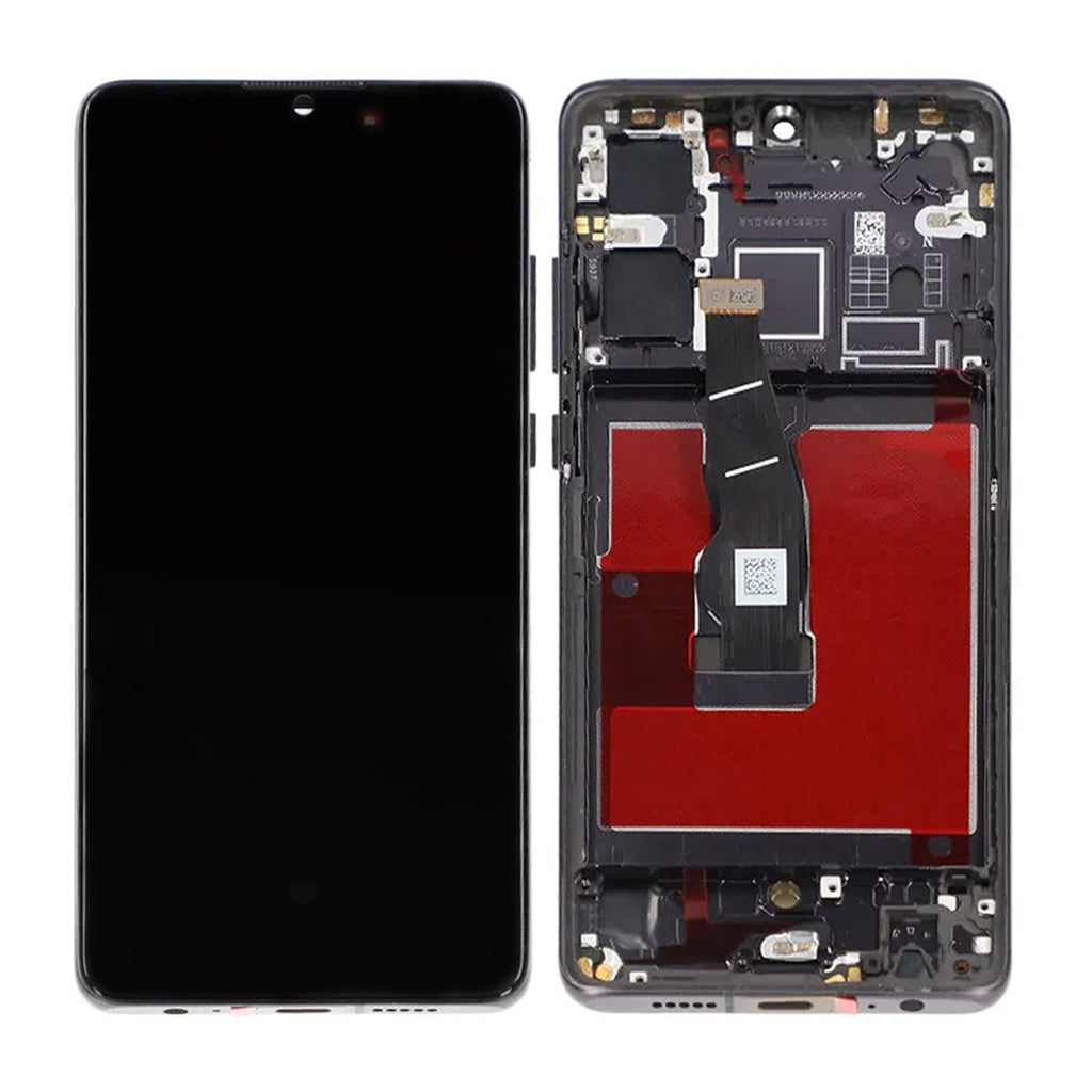 Huawei P30 Skärm med LCD Display OEM - Svart - PhonecareMobilreservdelar