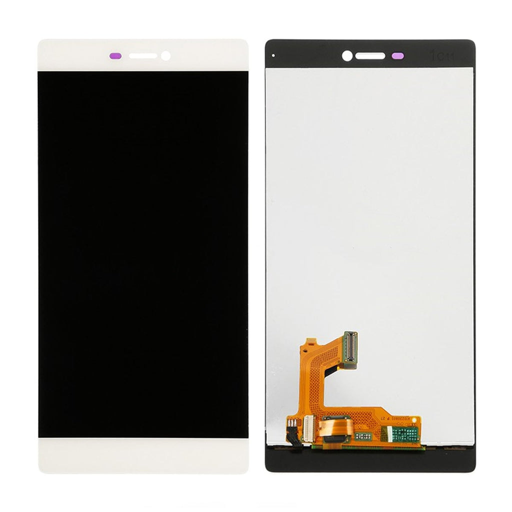 Huawei P8 LCD Skärm OEM - Vit - PhonecareMobilreservdelar