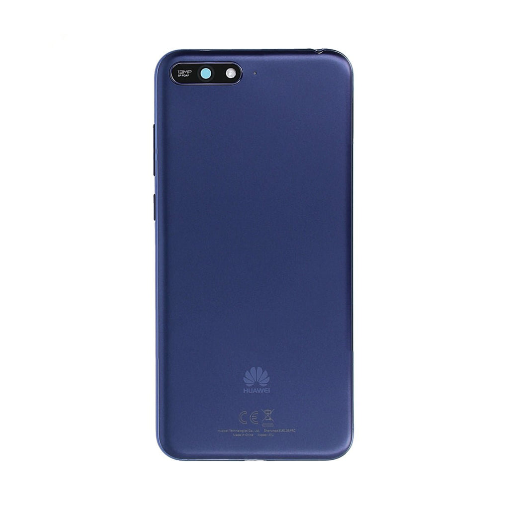 Huawei Y6 2018 Baksida/Batterilucka Original - Blå - PhonecareMobilreservdelar