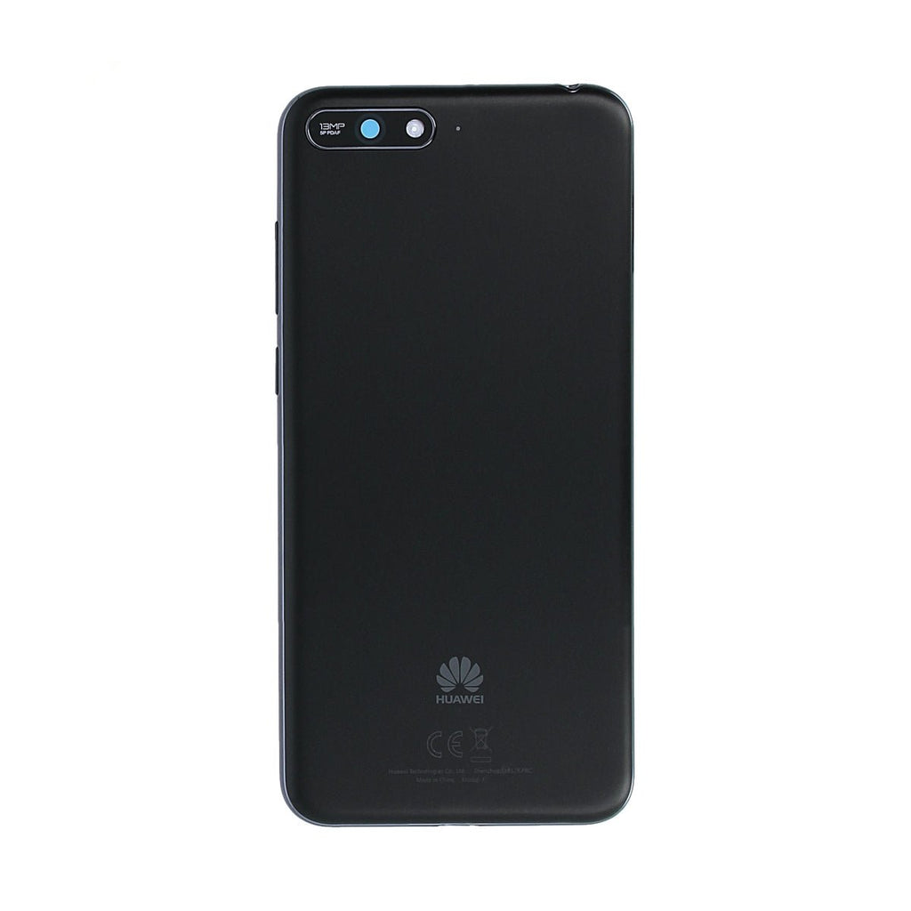 Huawei Y6 2018 Baksida/Batterilucka Original - Svart - PhonecareMobilreservdelar