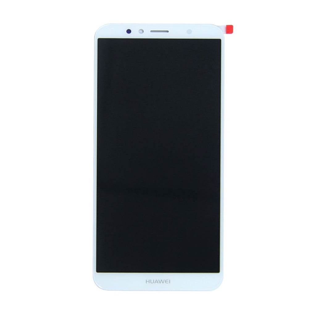 Huawei Y6 2018 Skärm med LCD Display Original - Vit - PhonecareMobilreservdelar