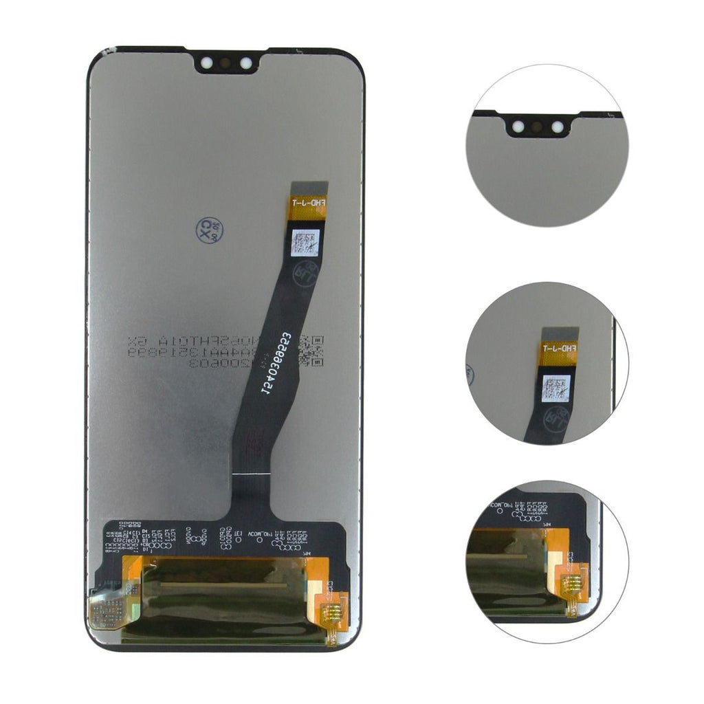 Huawei Y9 2019 LCD Skärm OEM - Svart - PhonecareMobilreservdelar