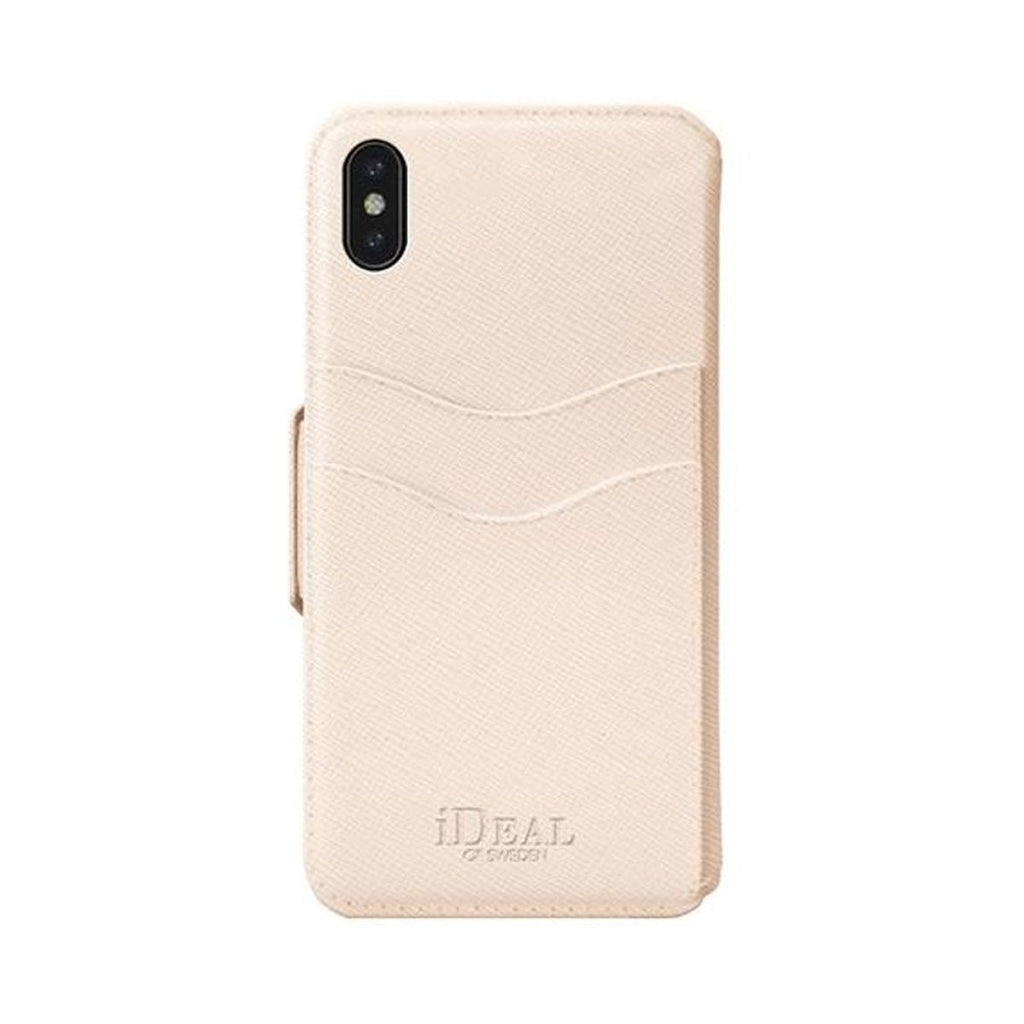 iDeal of Sweden iPhone XS Max Plånboksfodral - Beige - PhonecareMobilskalMotiv