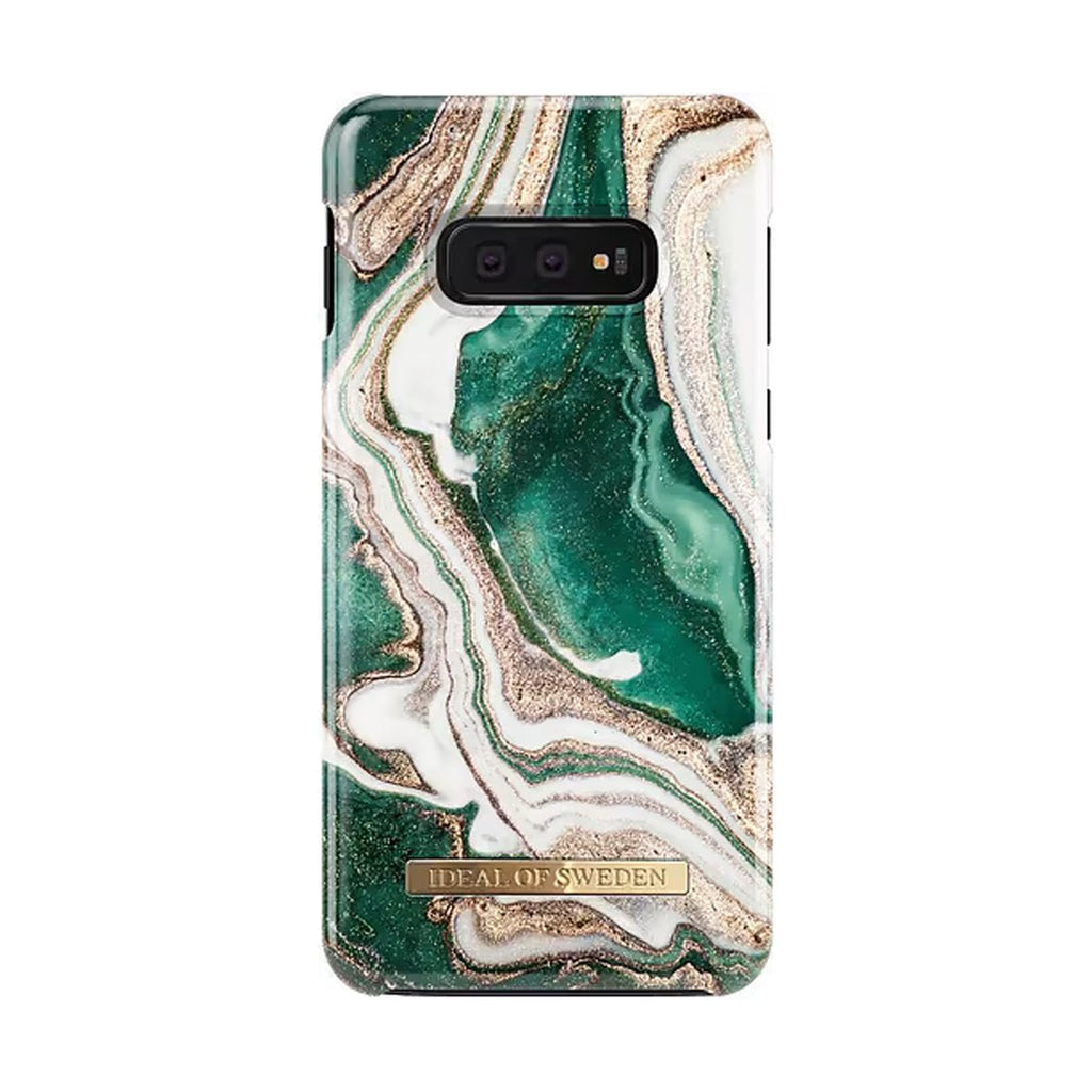 iDeal of Sweden Samsung Galaxy S10 Lite - Golden Jade Marble - PhonecareMobilskal