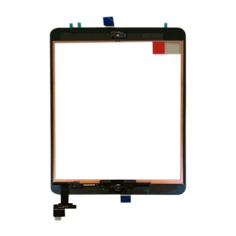 iPad Mini/Mini 2 Glas med Touchskärm med Hemknapp Flexkabel OEM - Vit - PhonecareMobilreservdelar