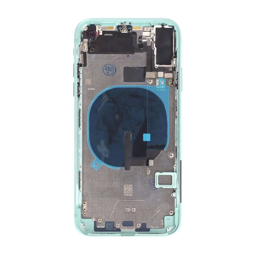 iPhone 11 Back Cover Complete OEM Green With Small Parts - Phonecare