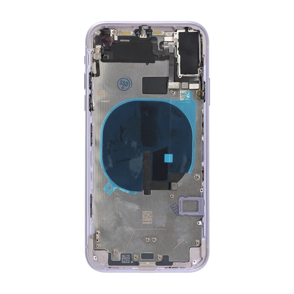 iPhone 11 Back Cover Complete OEM Purple With Small Parts - Phonecare