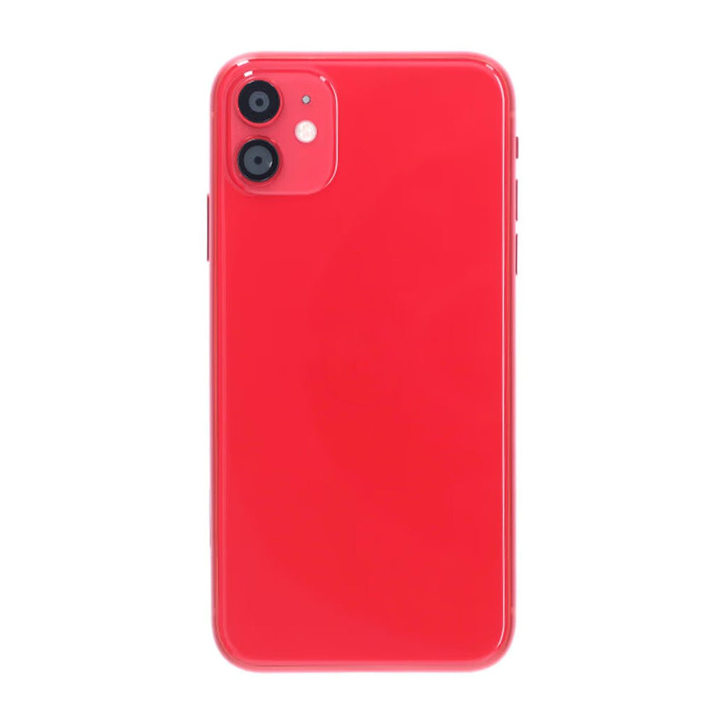 iPhone 11 Back Cover Complete OEM Red With Small Parts - Phonecare