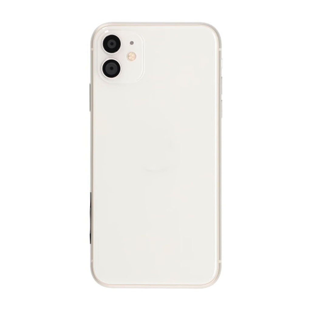 iPhone 11 Back Cover Complete OEM White With Small Parts - Phonecare