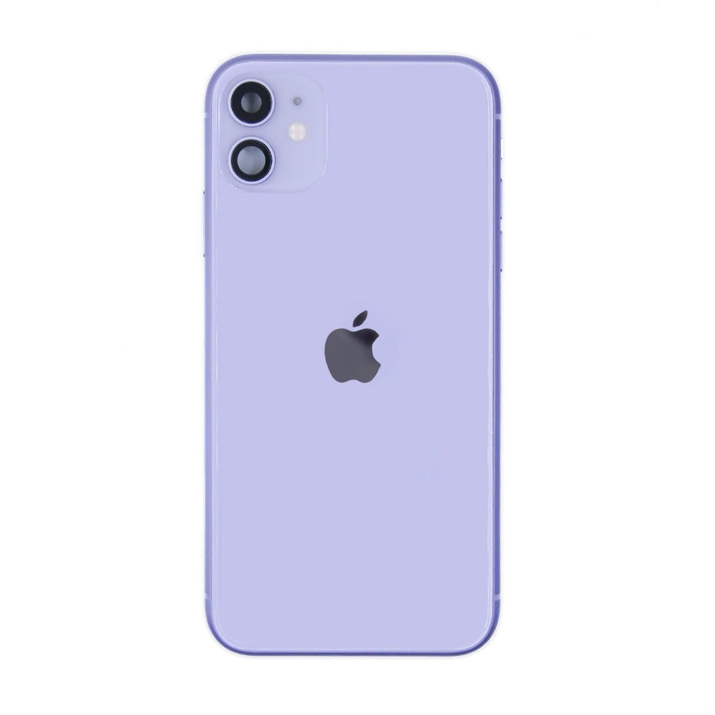 iPhone 11 Baksida med Komplett Ram - Violett - PhonecareMobilreservdelar