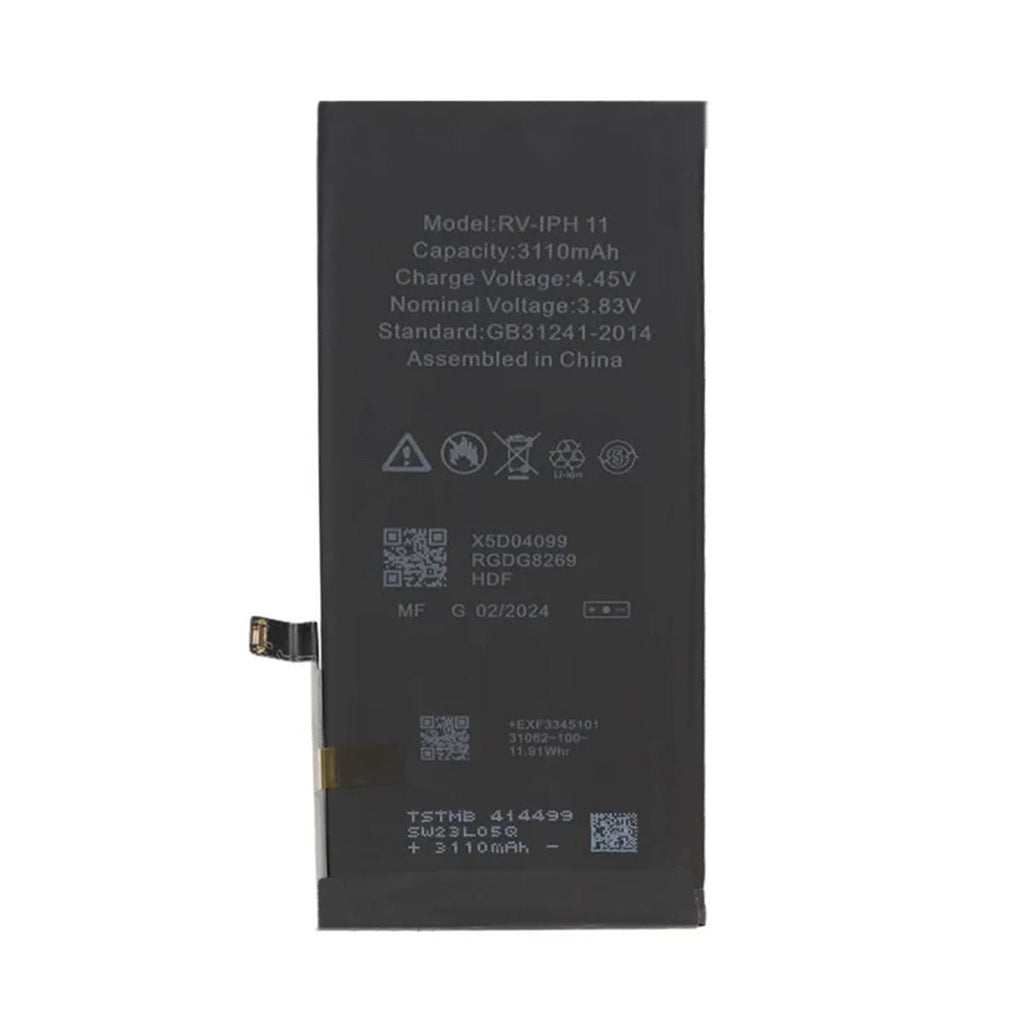 iPhone 11 Batteri 3110mAh Rvelon Ingen Programmering - PhonecareMobilreservdelar