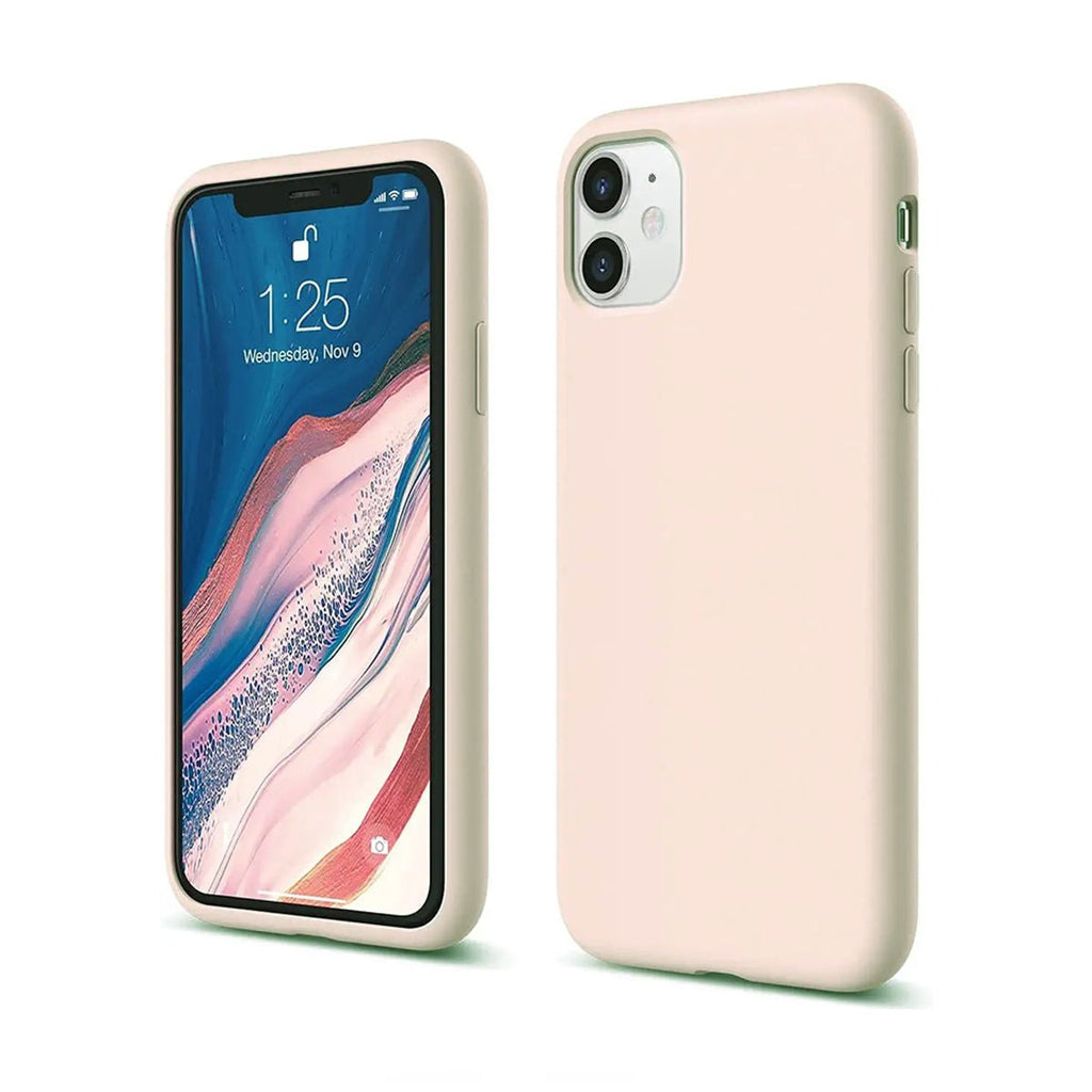 iPhone 11 Mobilskal Silikon Rvelon - Beige - PhonecareMobilskalBeige