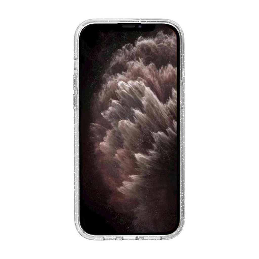 iPhone 11 Mobilskal Stöttåligt med Glitter - Transparent - PhonecareMobilskalTransparent