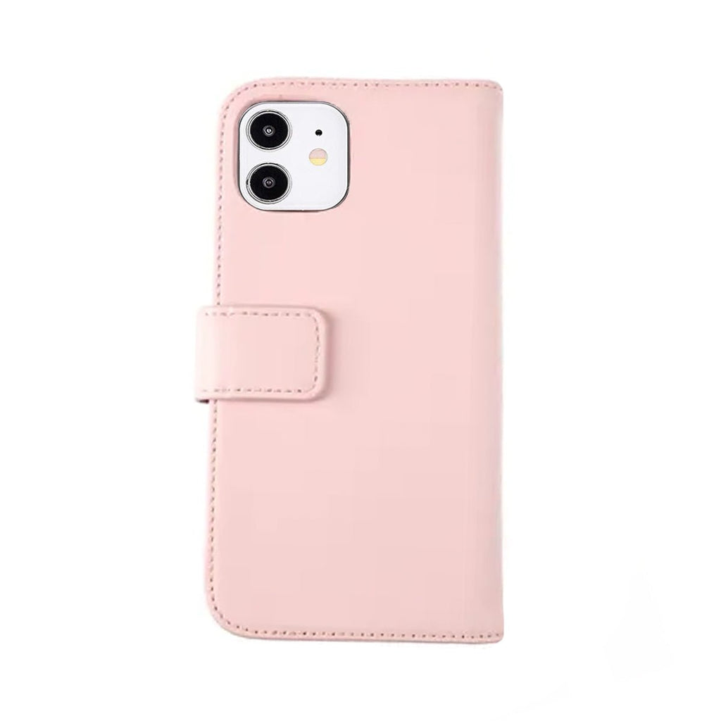 iPhone 11 Plånboksfodral Läder Rvelon - Rosa - PhonecareMobilskalRosa