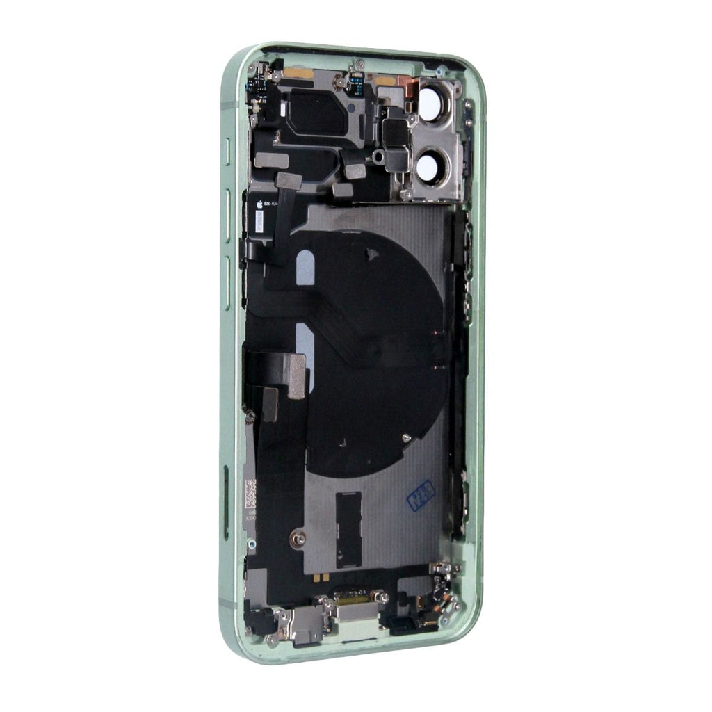 iPhone 12 Mini Baksida med Komplett Ram - Grön - PhonecareMobilreservdelarGreen