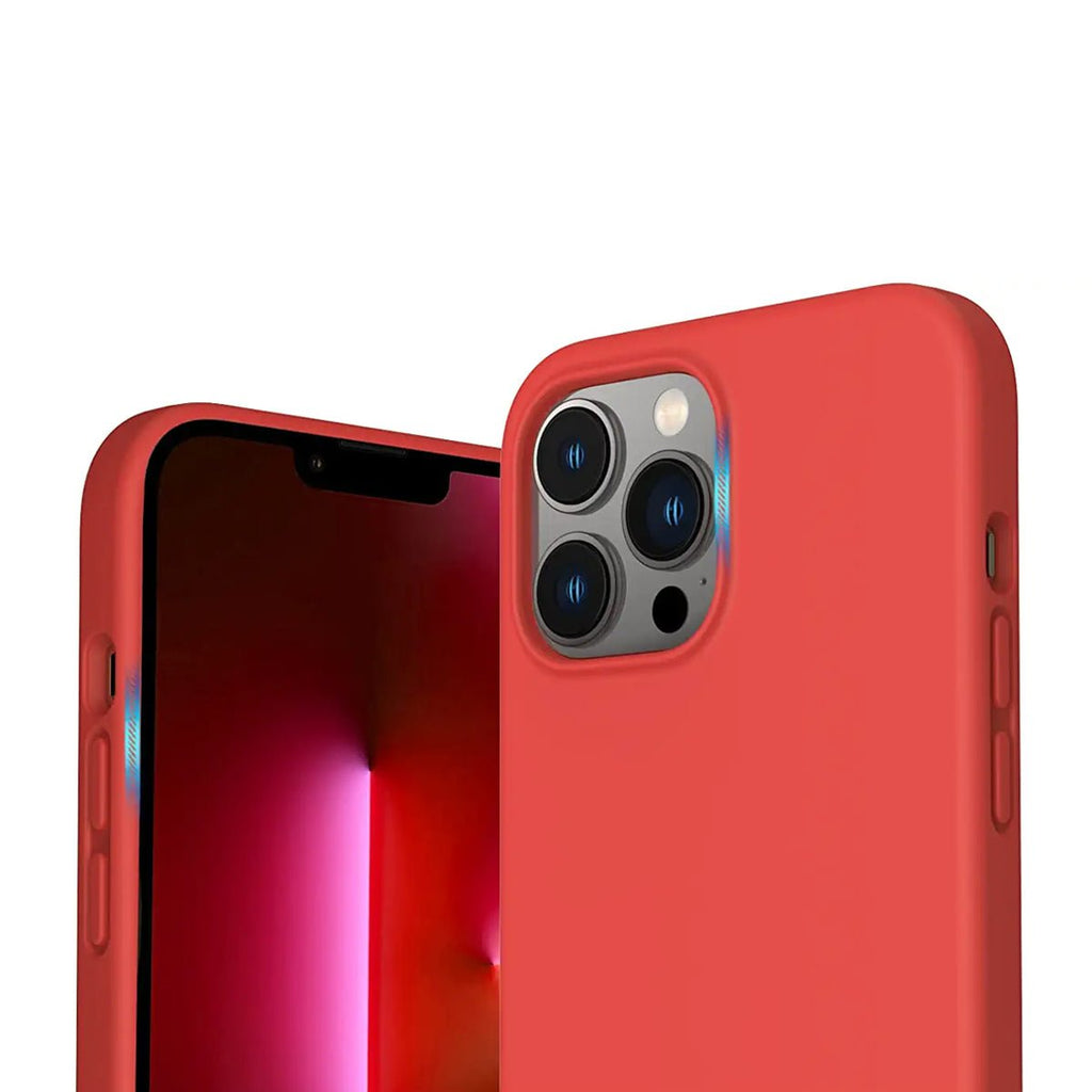 iPhone 12/12 Pro Mobilskal Silikon Rvelon - Rosa - PhonecareMobilskalRosa