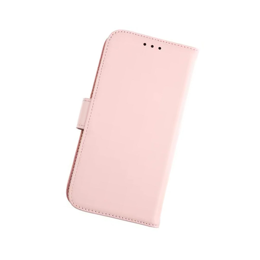 iPhone 12/12 Pro Plånboksfodral Läder Rvelon - Rosa - PhonecareMobilskalRosa