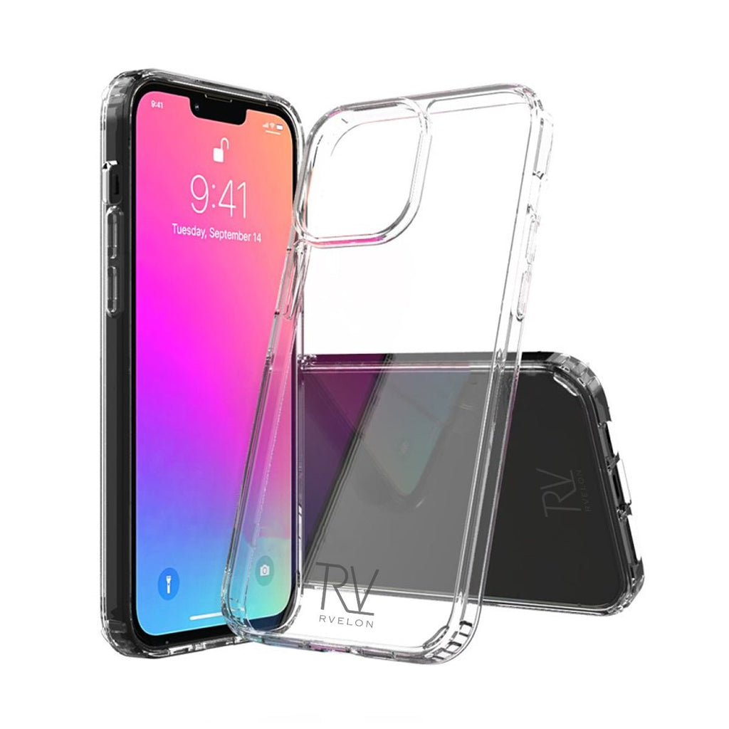 iPhone 12/12 Pro Stöttåligt Skal Rvelon - Transparent - PhonecareMobilskalTransparent