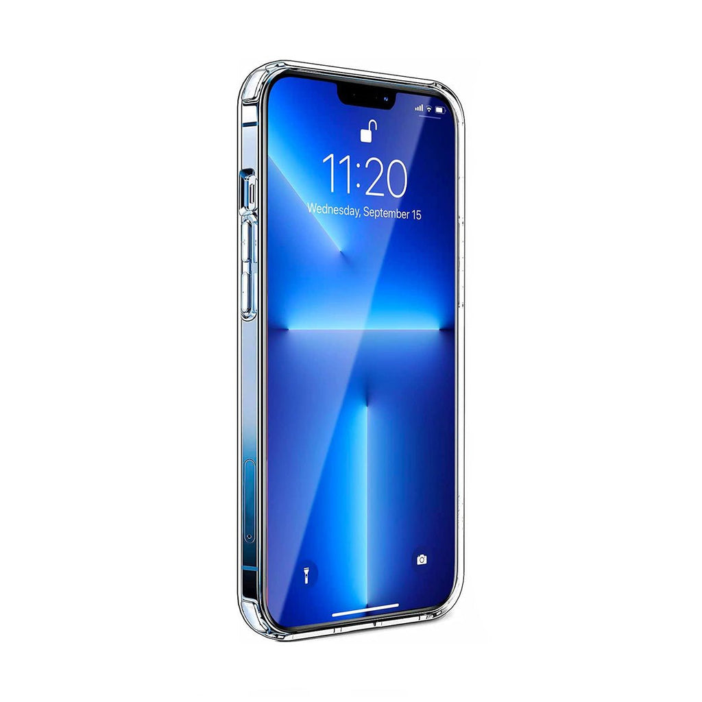 iPhone 13 Pro Max Skal - Stöttåligt Rvelon Transparent - PhonecareMobilskalTransparent