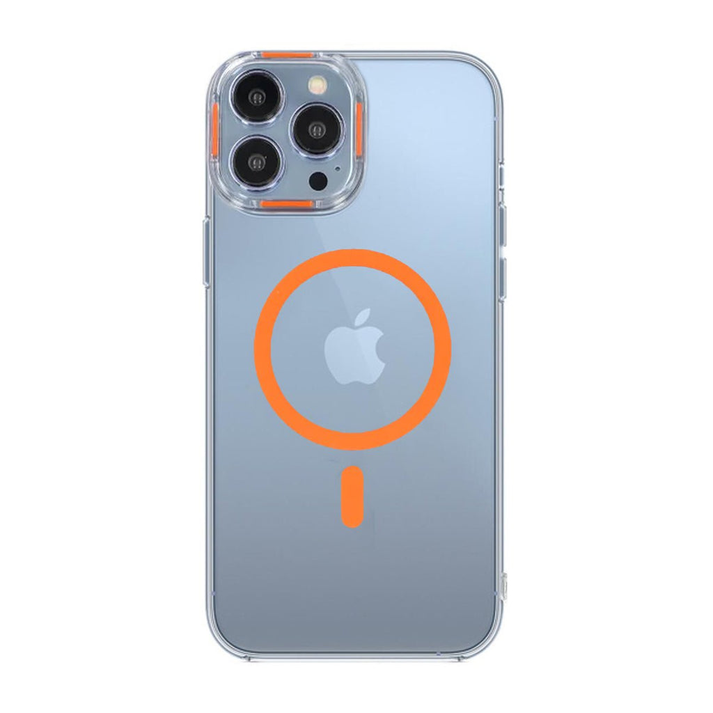 iPhone 13 Pro Max Stöttålig Mobilskal med Magsafe - Orange - PhonecareMobilskal