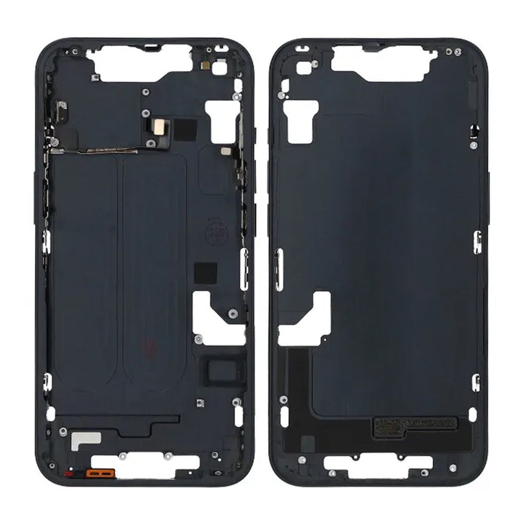 iPhone 14 Baksida med Komplett Ram OEM - Svart - PhonecareMobilreservdelar