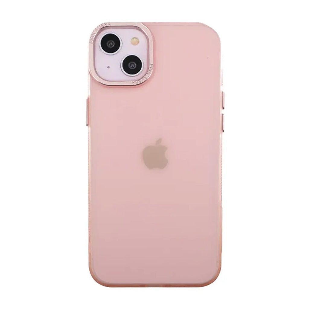 iPhone 14 Plus Mobilskal - Frostat Rosa - PhonecareMobilskalRosa