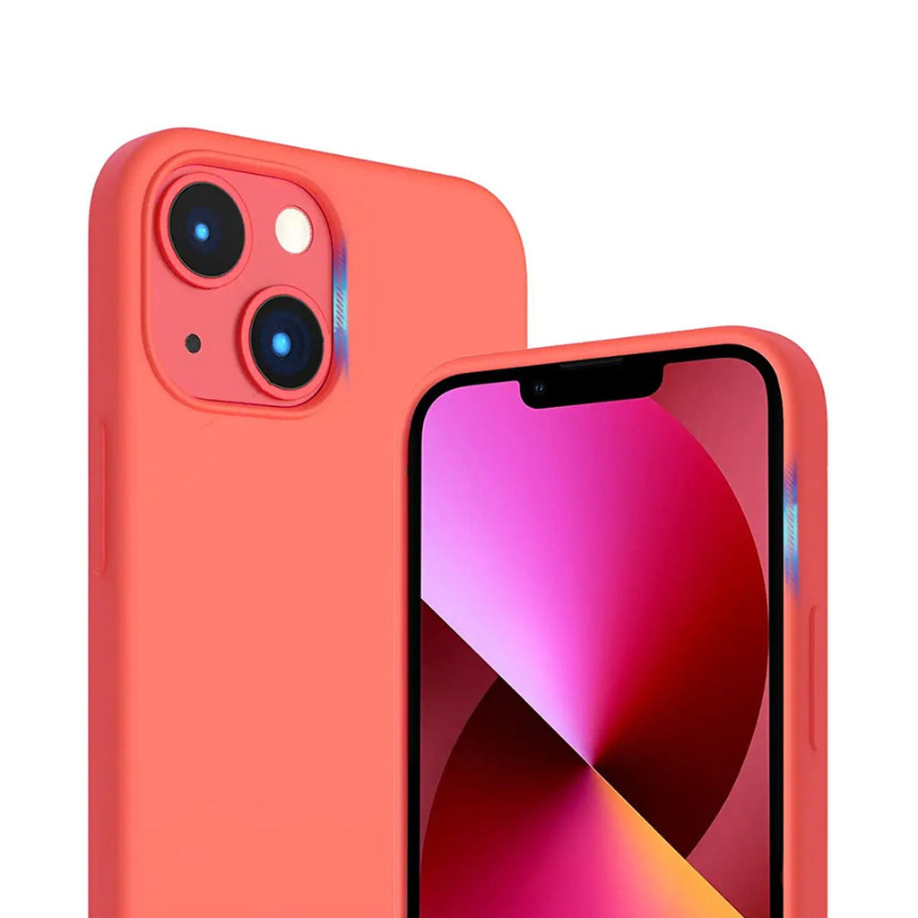 iPhone 14 Plus Mobilskal Silikon Rvelon - Rosa - PhonecareMobilskalRosa