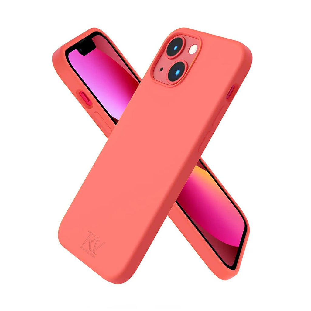 iPhone 14 Plus Mobilskal Silikon Rvelon - Rosa - PhonecareMobilskalRosa