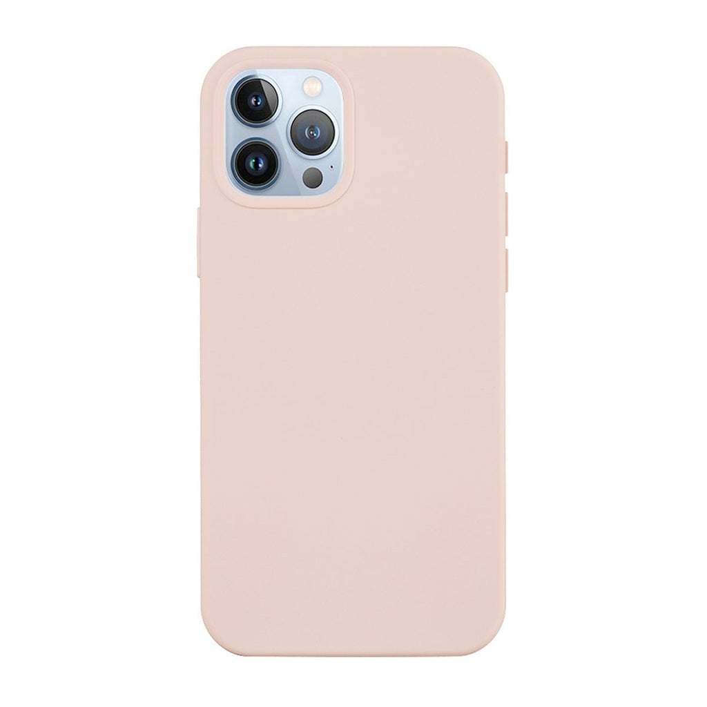 iPhone 15 Pro Max Mobilskal Silikon - Sand Rosa - PhonecareMobilskalRosa