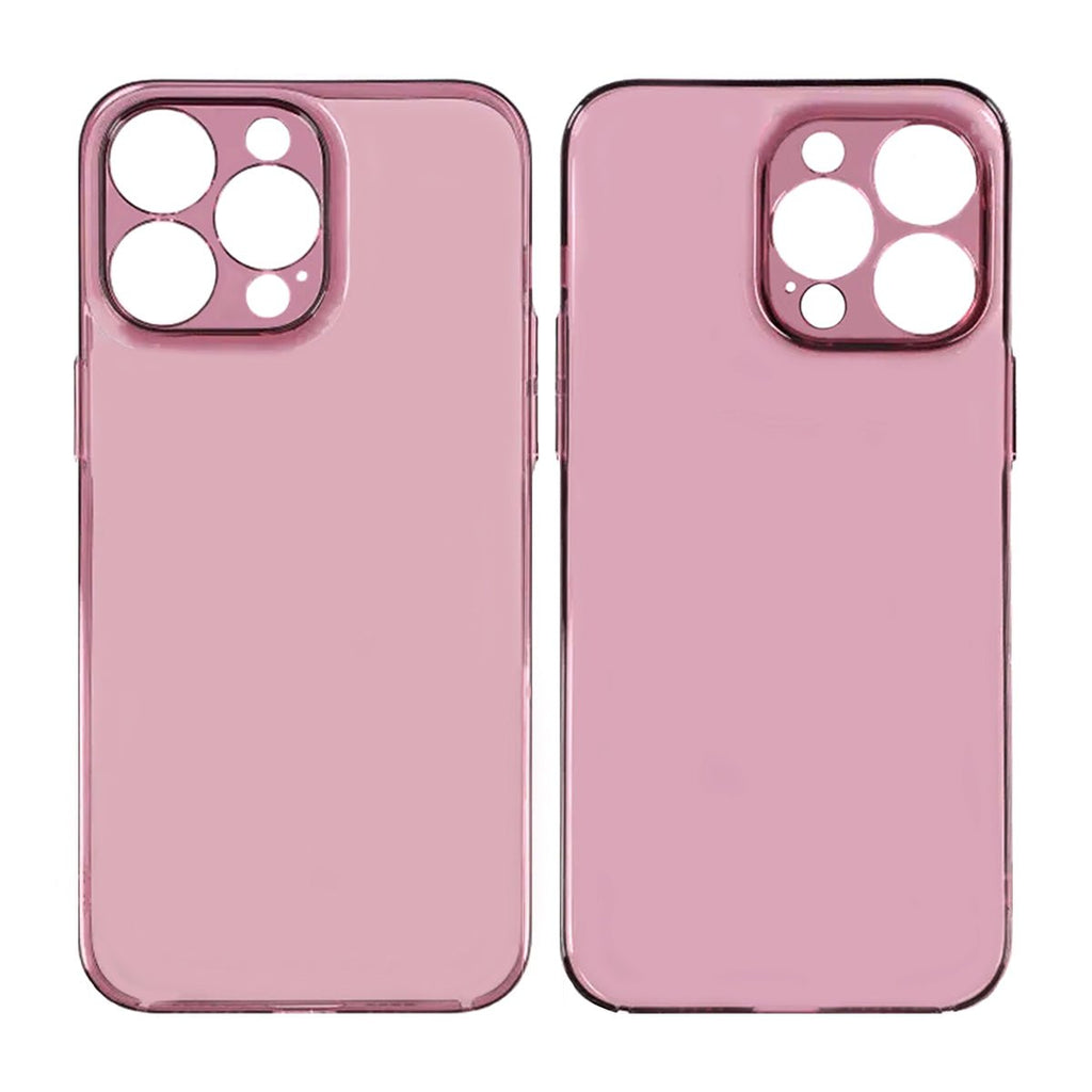 iPhone 15 Pro Max Mobilskal Ultratunt TPU - Rosé - PhonecareMobilskalRosa