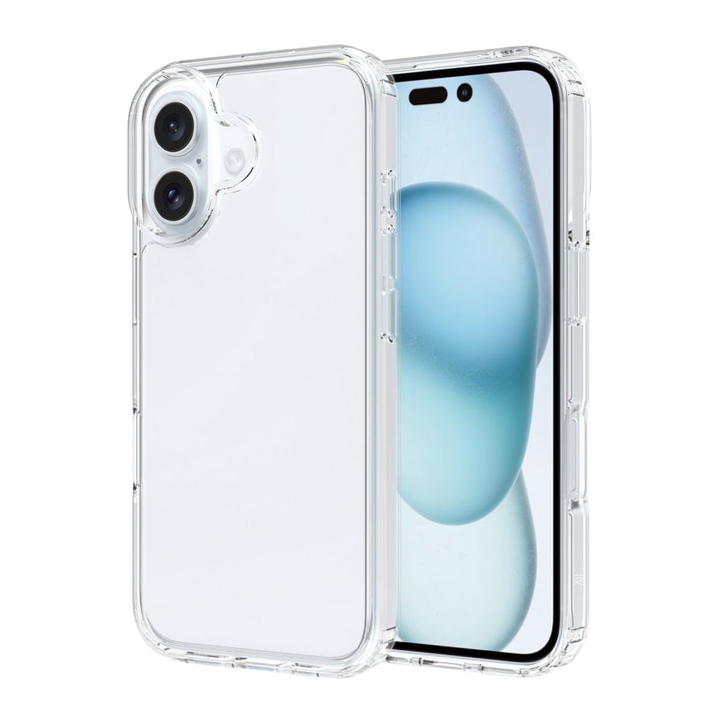 iPhone 16 Plus Mobilskal Stöttåligt Rvelon - Transparent - PhonecareMobilskal