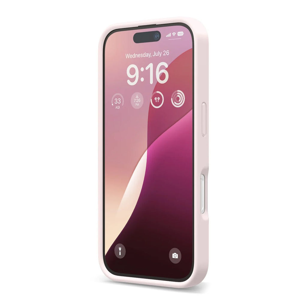 iPhone 16 Pro Mobilskal Silikon Rvelon - Rosa - PhonecareMobilskal